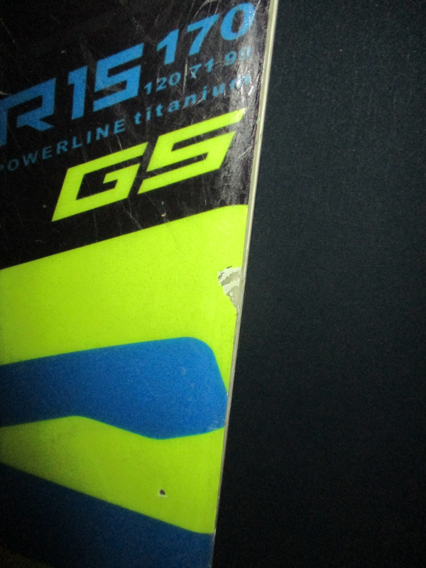 Športové lyže SALOMON X-RACE SW GS 170cm, VÝBORNÝ STAV