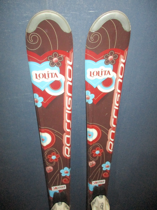ROSSIGNOL LOLITA 140cm + Lyžáky 26,5cm 