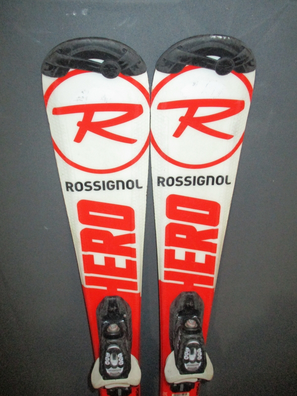 Detské lyže ROSSIGNOL HERO 100cm + Lyžiarky 20,5cm, VÝBORNÝ STAV
