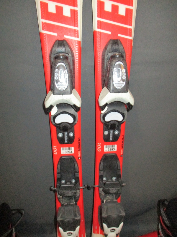 Detské lyže ROSSIGNOL HERO 100cm + Lyžiarky 20,5cm, VÝBORNÝ STAV