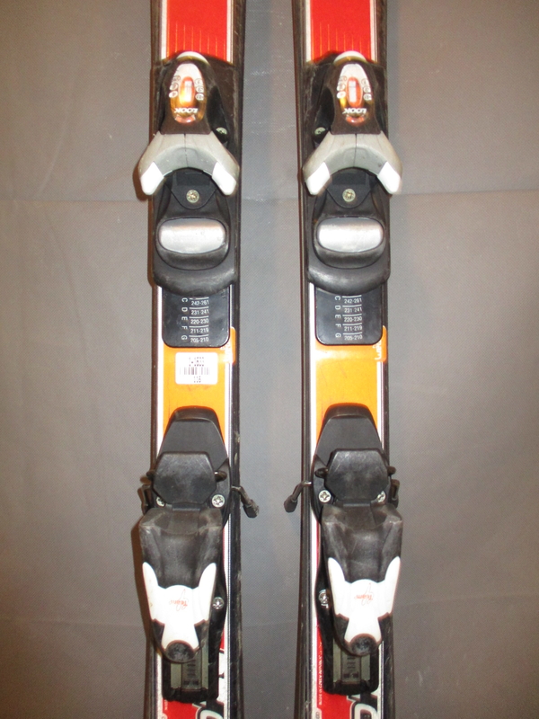 Dětské carvingové lyže WEDZE LINEBREAKER 116cm+BOTY 24,5cm, VÝBORNÝ STAV