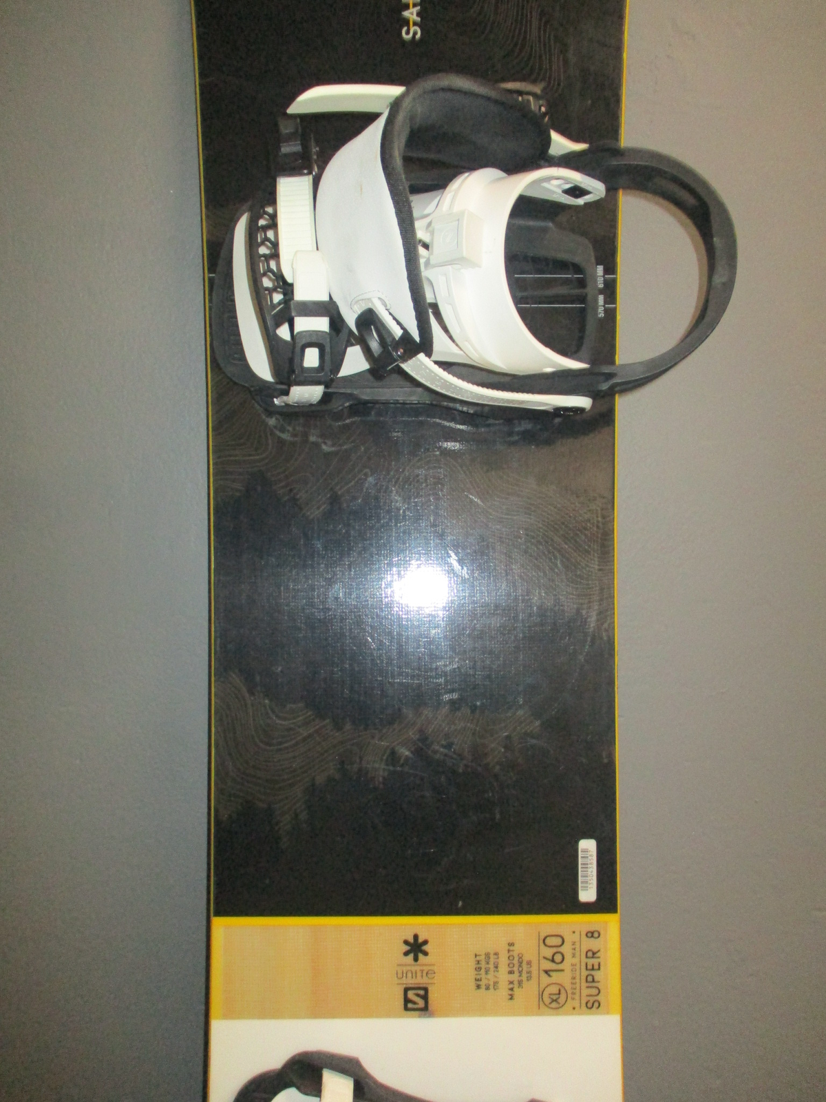 SALOMON SUPER 8 UNITE 22/23 160cm + viazanie