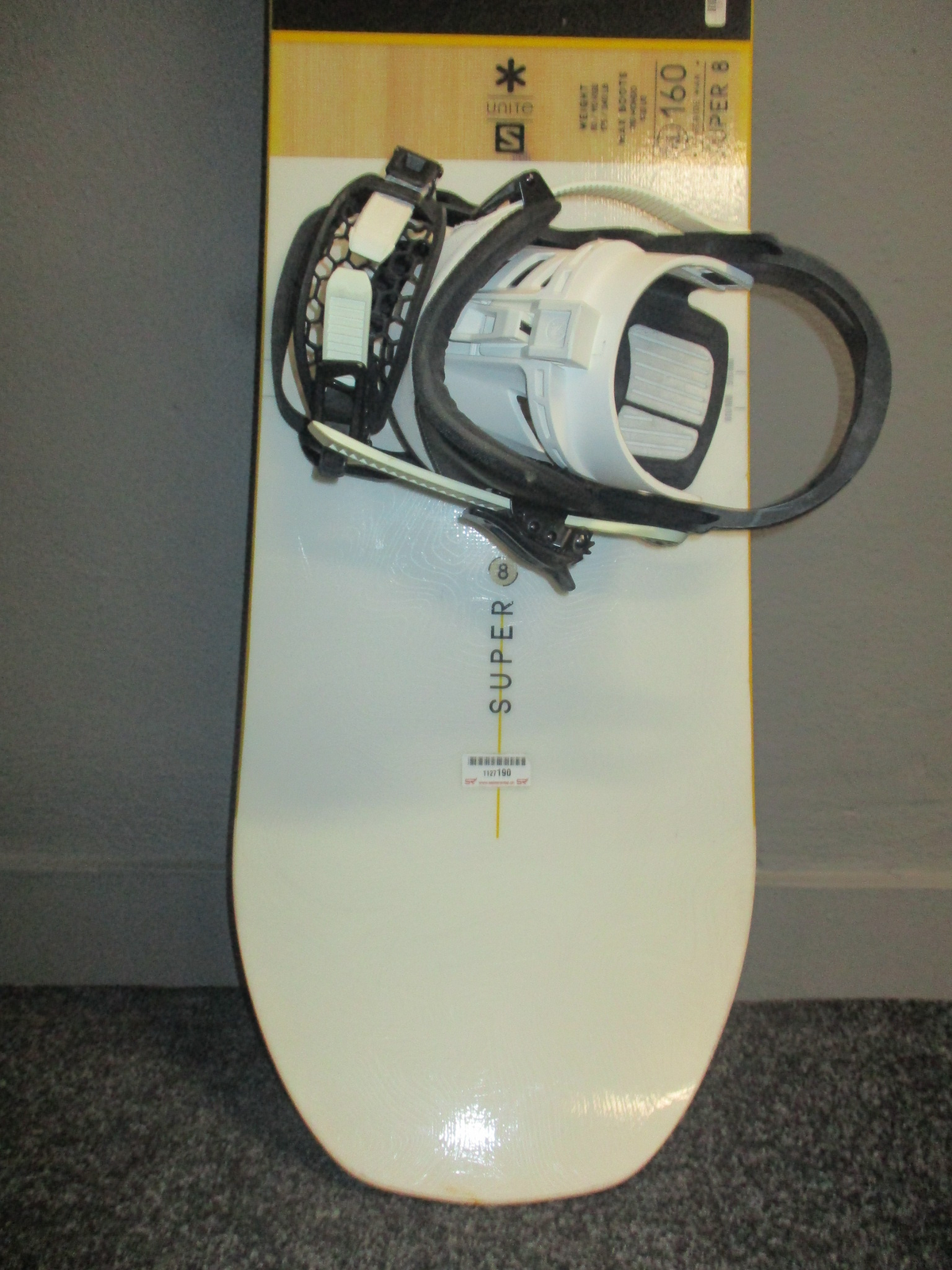 SALOMON SUPER 8 UNITE 22/23 160cm + viazanie