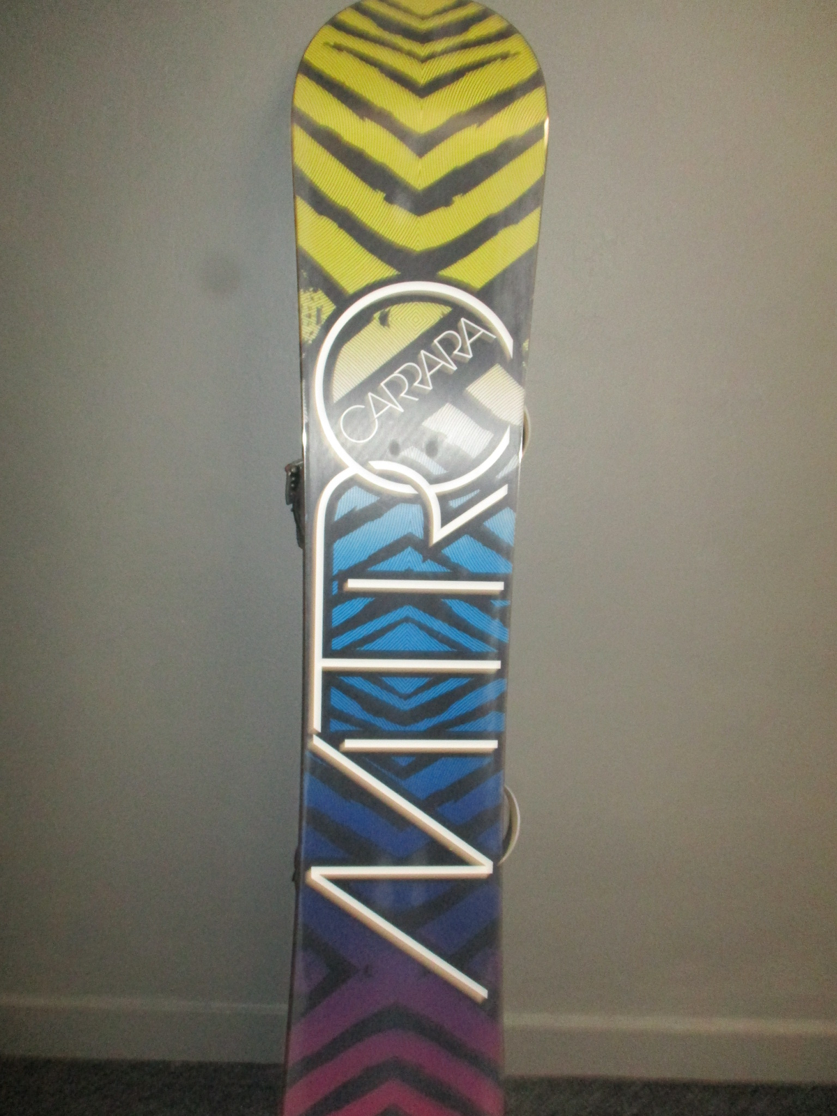 NITRO CARRARA 153cm + viazanie   - kopie