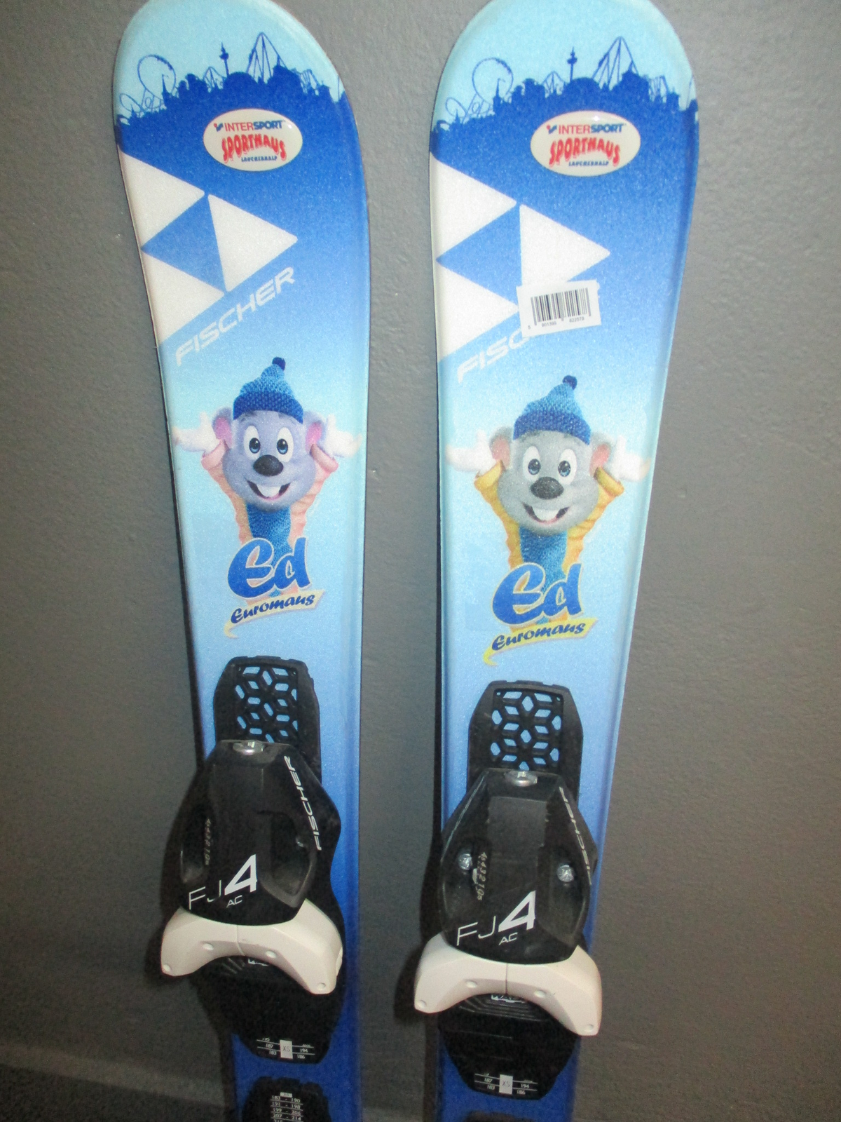 FISCHER ED EUROMAUS 80cm + Lyžáky 18,5cm