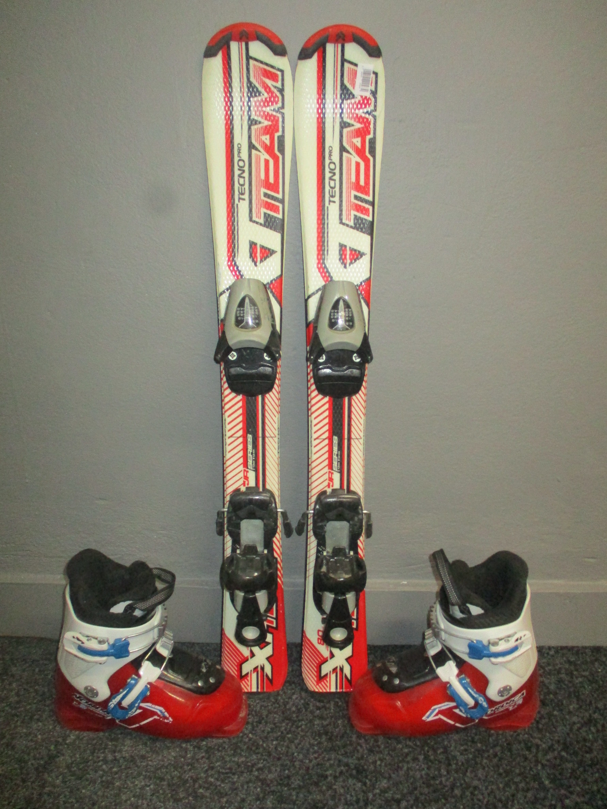 TECNO PRO XT TEAM 80cm + Lyžáky 18cm