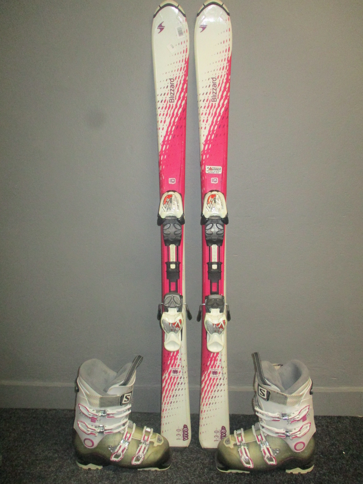 BLIZZARD VIVA Jr 130cm + Lyžáky 24,5cm