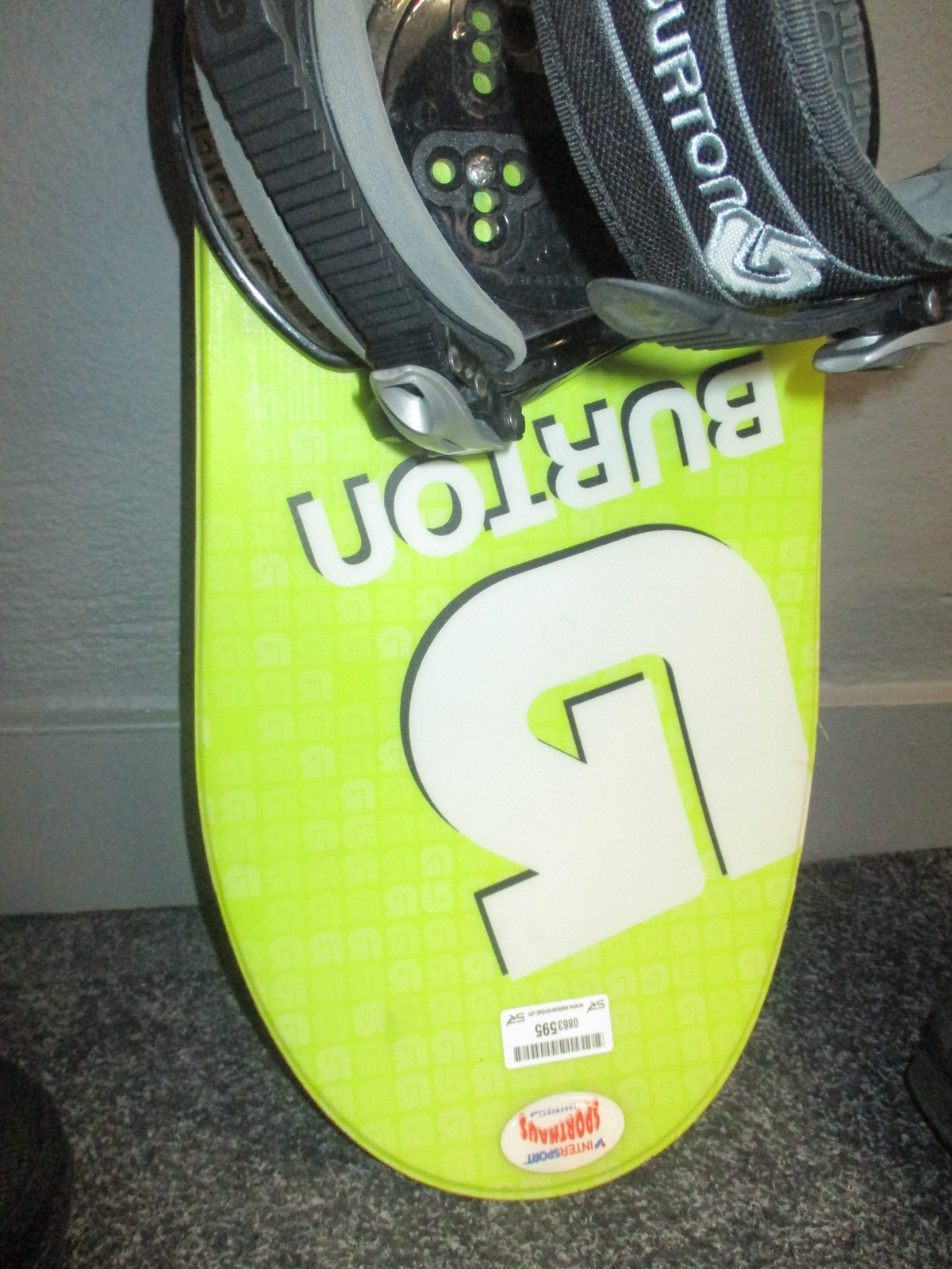 BURTON LTR 100cm + vázání + snb boty 22cm