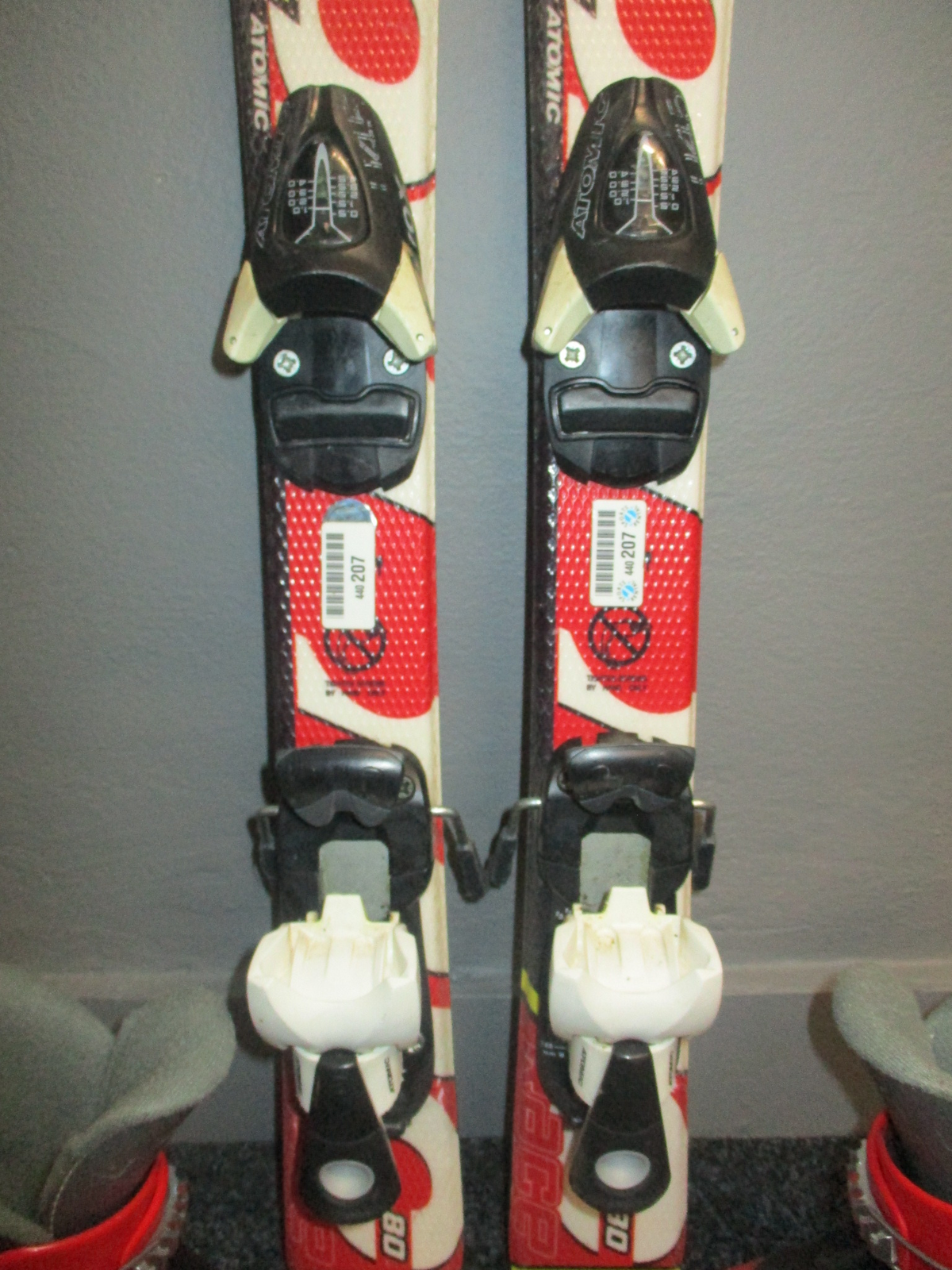 ATOMIC RACE 7 80cm + Lyžáky 18,5cm