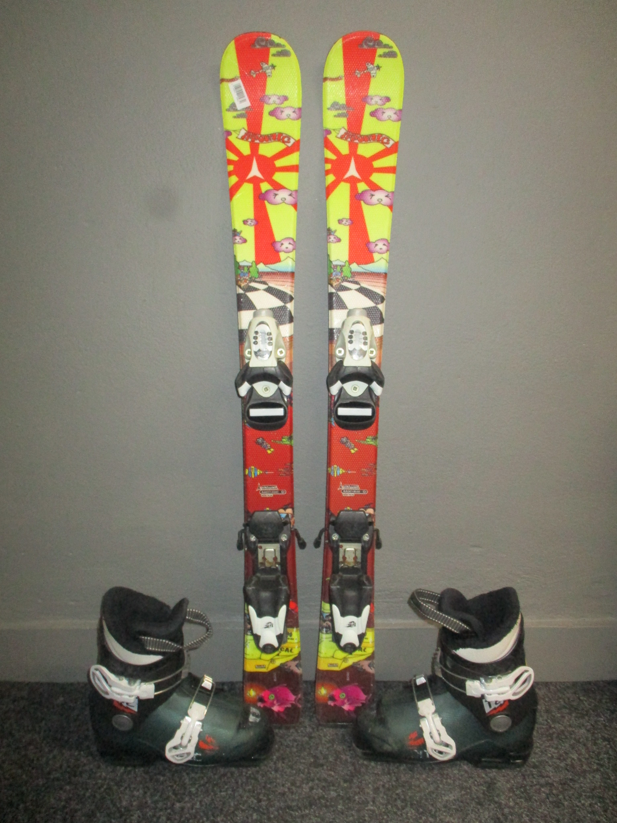 ATOMIC RASCAL Jr 90cm + Lyžáky 19cm