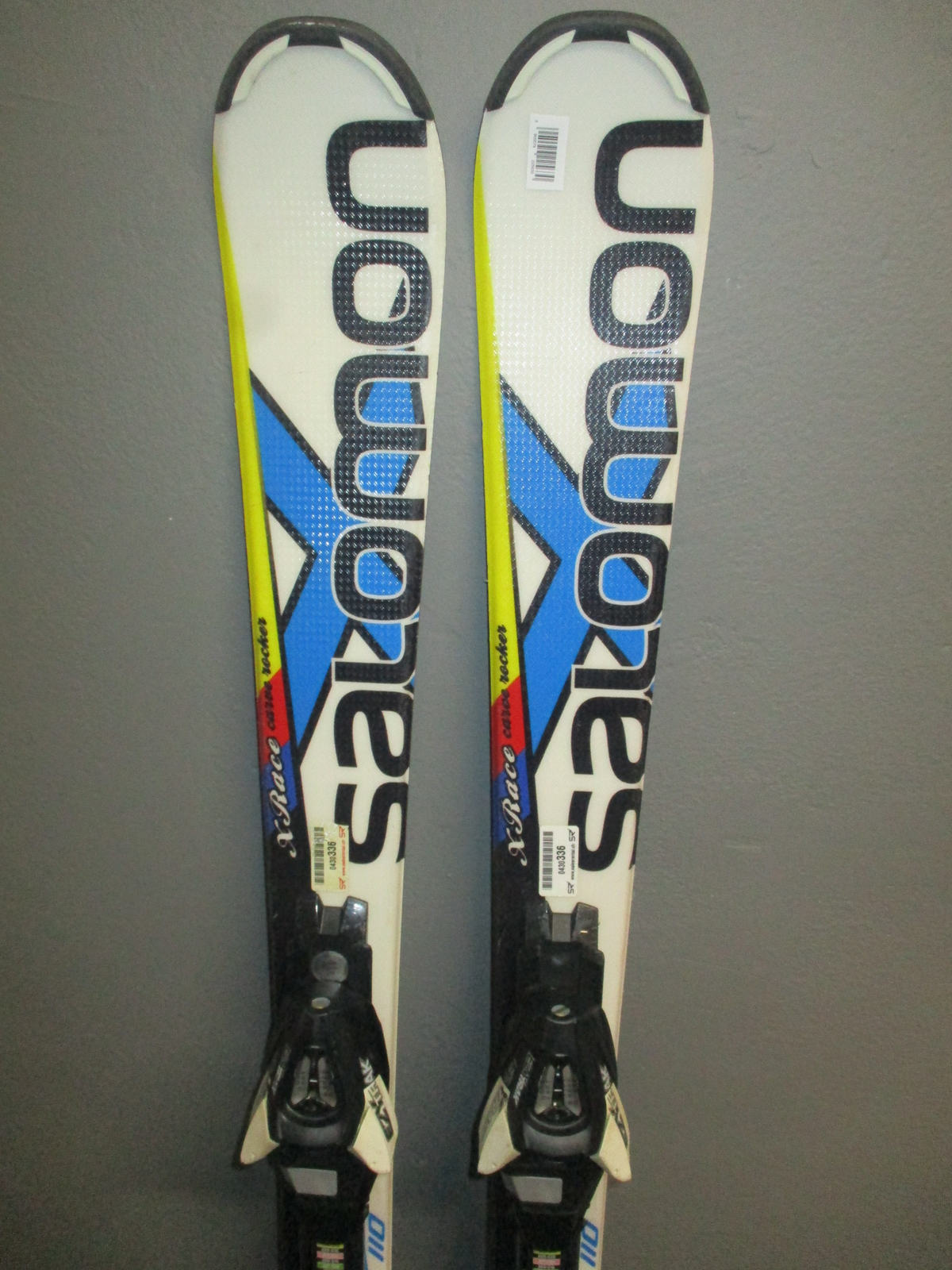 SALOMON X-RACE 110cm + Lyžáky 23,5cm