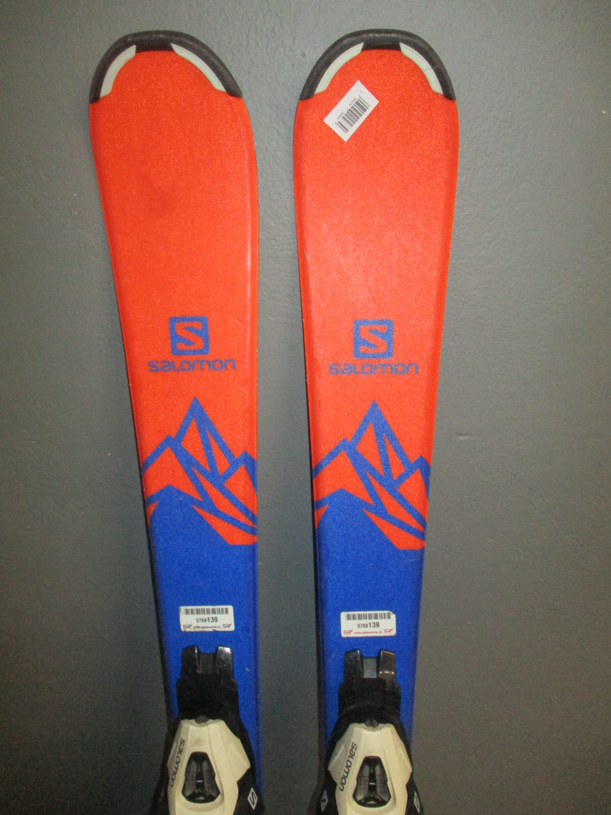 SALOMON QST MAX Jr 110cm + Lyžáky 23,5cm
