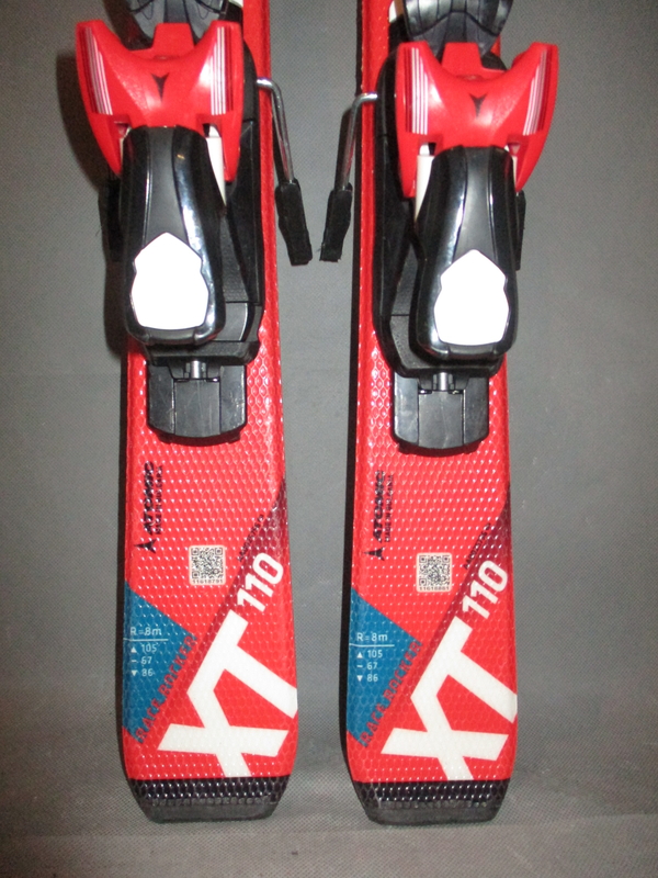 Detské lyže ATOMIC REDSTER XT 110cm + Lyžiarky 23,5cm, SUPER STAV
