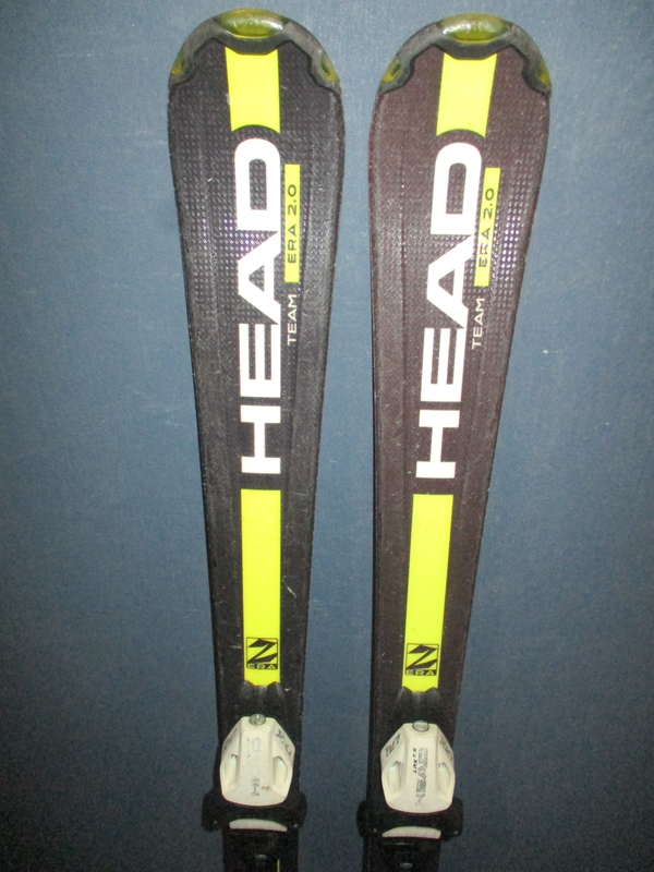 HEAD SUPERSHAPE TEAM 127cm + Lyžiarky 25,5cm