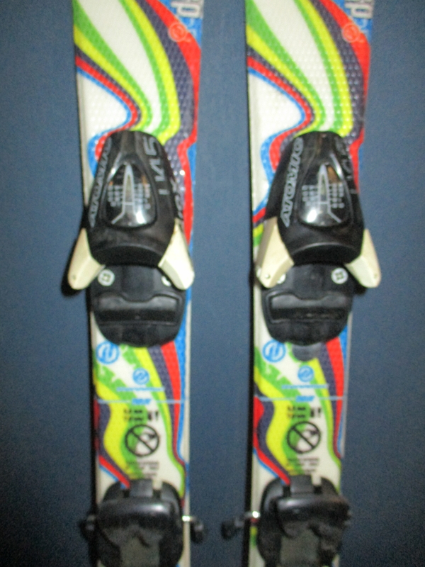 Detské lyže DYNAMIC LITTLE KING 70cm + Lyžiarky 15,5cm, VÝBORNÝ STAV