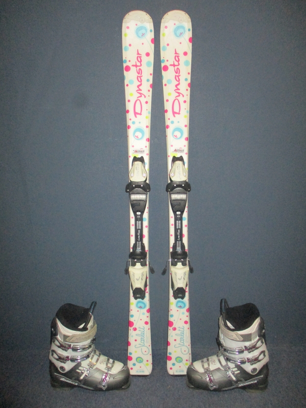 DYNASTAR STARLETT 130cm + Lyžiarky 25,5cm