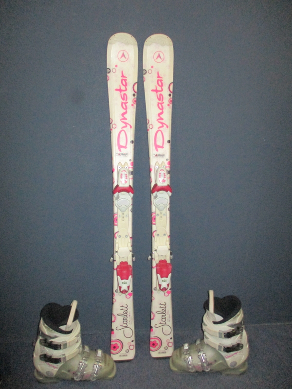 DYNASTAR STARLETT 120cm + Lyžiarky 23,5cm