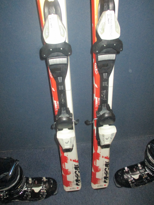 ROSSIGNOL RADICAL 140cm + Lyžiarky 27cm