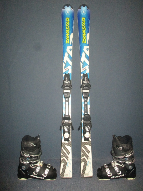 DYNASTAR TEAM PRO 140cm + Lyžiarky 26,5cm