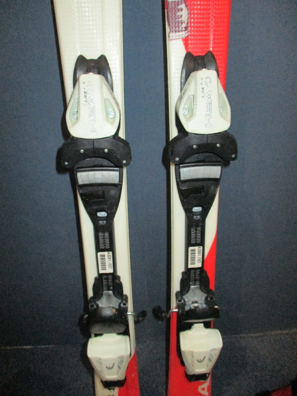 Juniorské lyže HEAD DIDIER CUCHE 127cm + Lyžiarky 26,5cm, SUPER STAV