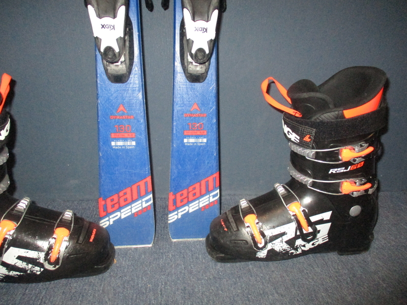 DYNASTAR TEAM SPEED ZONE 130cm + Lyžiarky 25,5cm