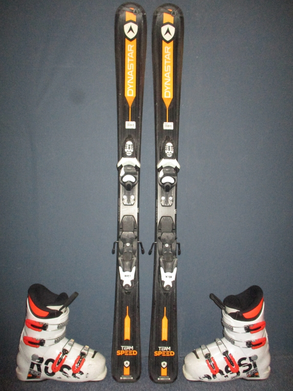 DYNASTAR TEAM SPEED 120cm + Lyžáky 24,5cm