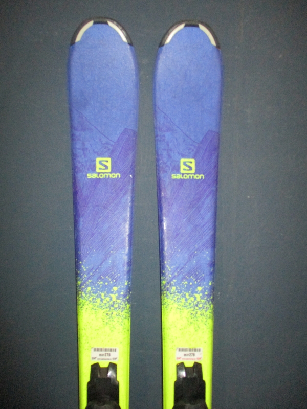 SALOMON QST MAX Jr 130cm + Lyžáky 25,5cm