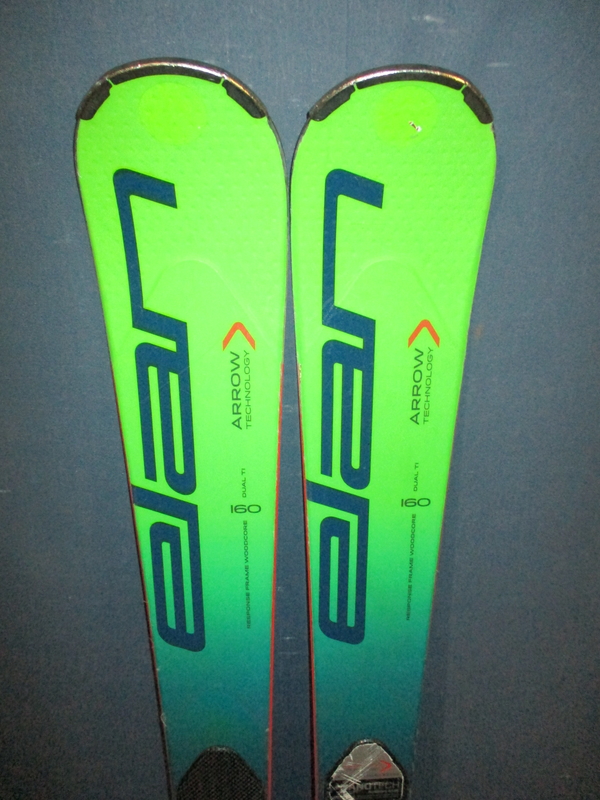Športové lyže ELAN SLX FUSION X 20/21 160cm, VÝBORNÝ STAV